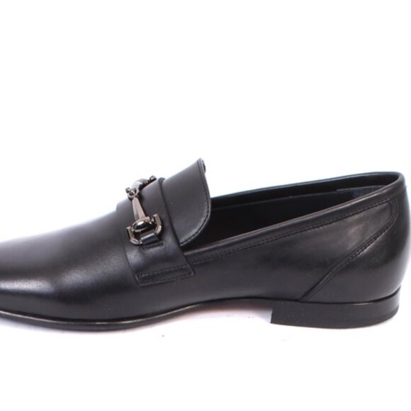 Giovanni Conti 7123 Black Leather Classic Dress Shoes - Picture 6 of 8